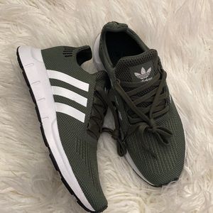 adidas swift run shoes olive green